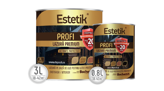 Estetik Premium Lazura Lemn